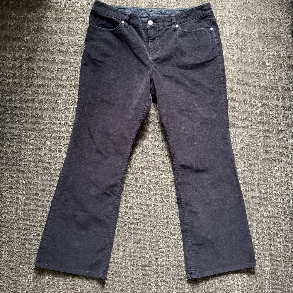 Sonoma Women's Black Corduroy Flare‎ Pants
